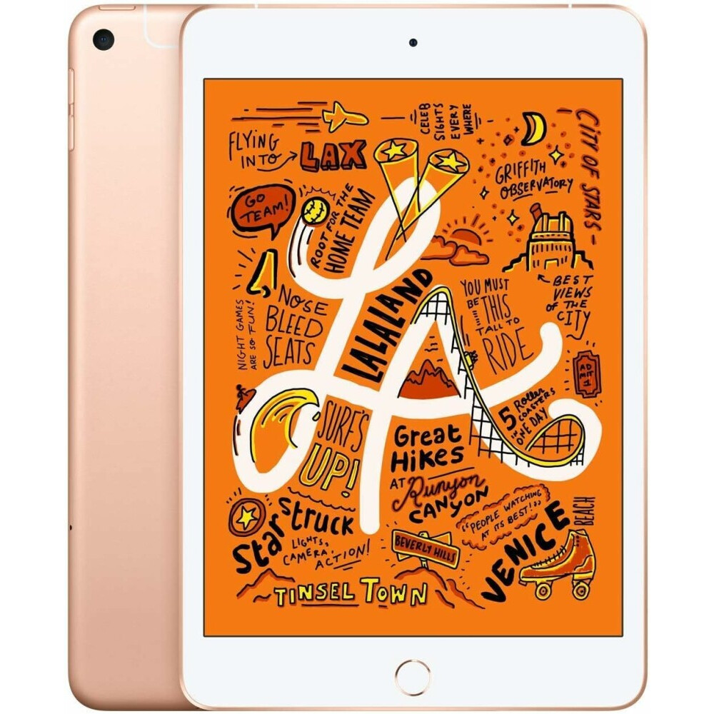 Планшет Apple iPad mini (5th Gen) 256GB Wi-Fi + Cellular Gold (MUXE2RU/A)