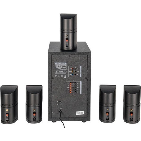 Колонки Microlab X3/5.1 BT Black - фото 3