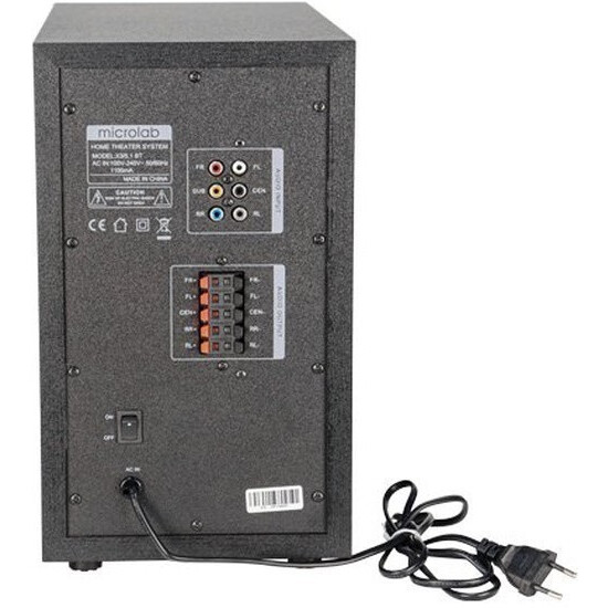 Колонки Microlab X3/5.1 BT Black - фото 5