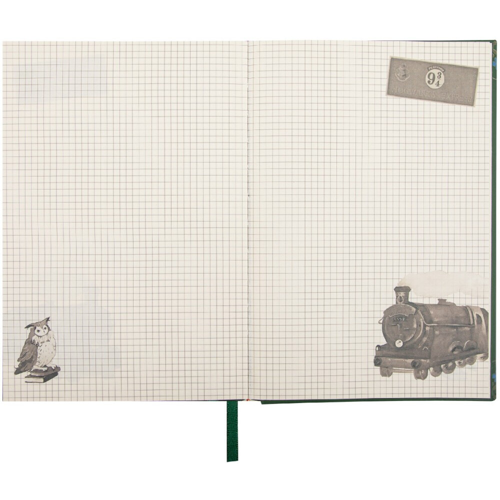 Блокнот + ручка Cinereplicas Гарри Поттер Волшебный мир Слизерина (CR5612) - фото 6