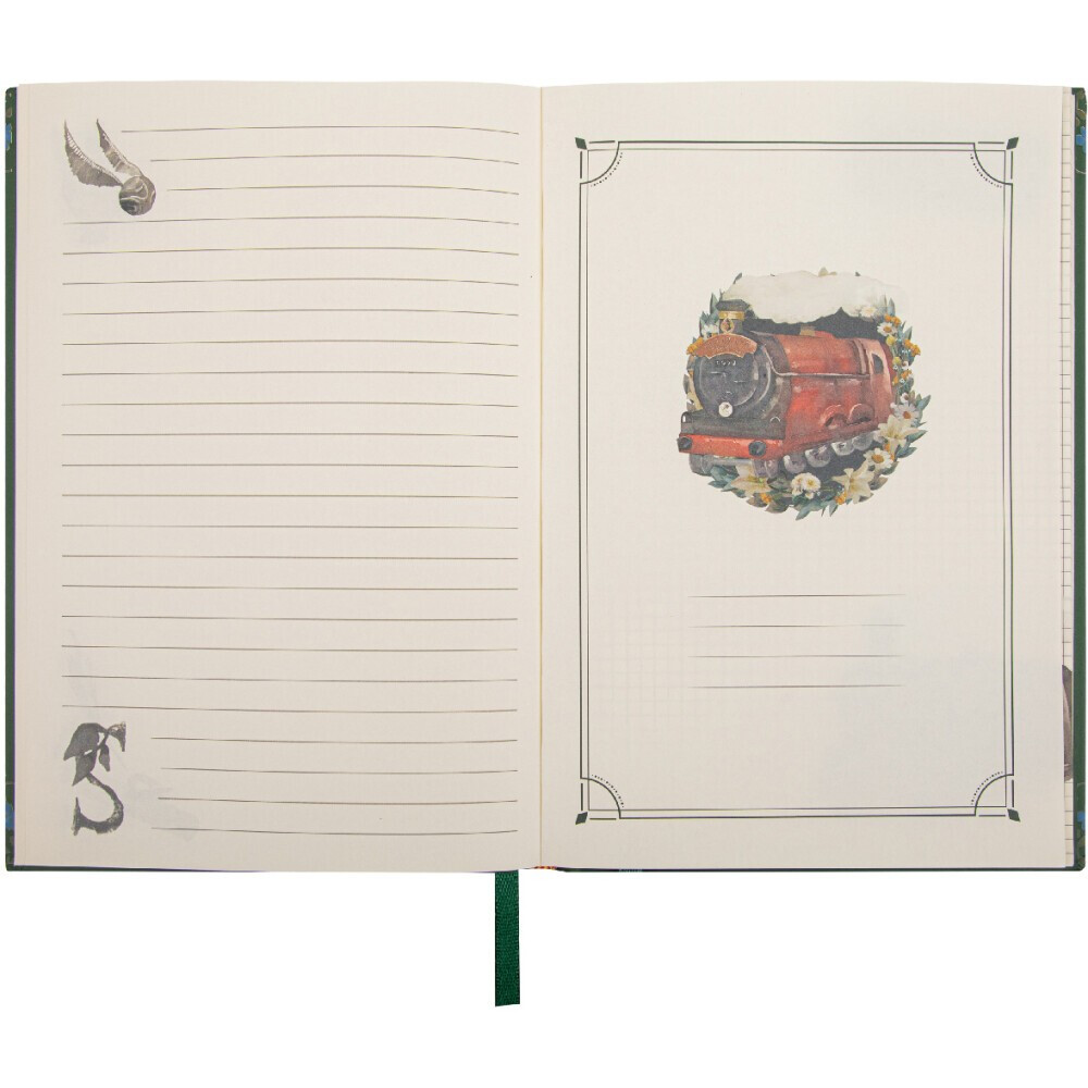 Блокнот + ручка Cinereplicas Гарри Поттер Волшебный мир Слизерина (CR5612) - фото 7