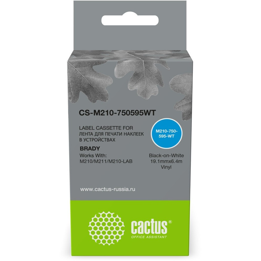 Ленточный картридж Cactus CS-M210-750595WT