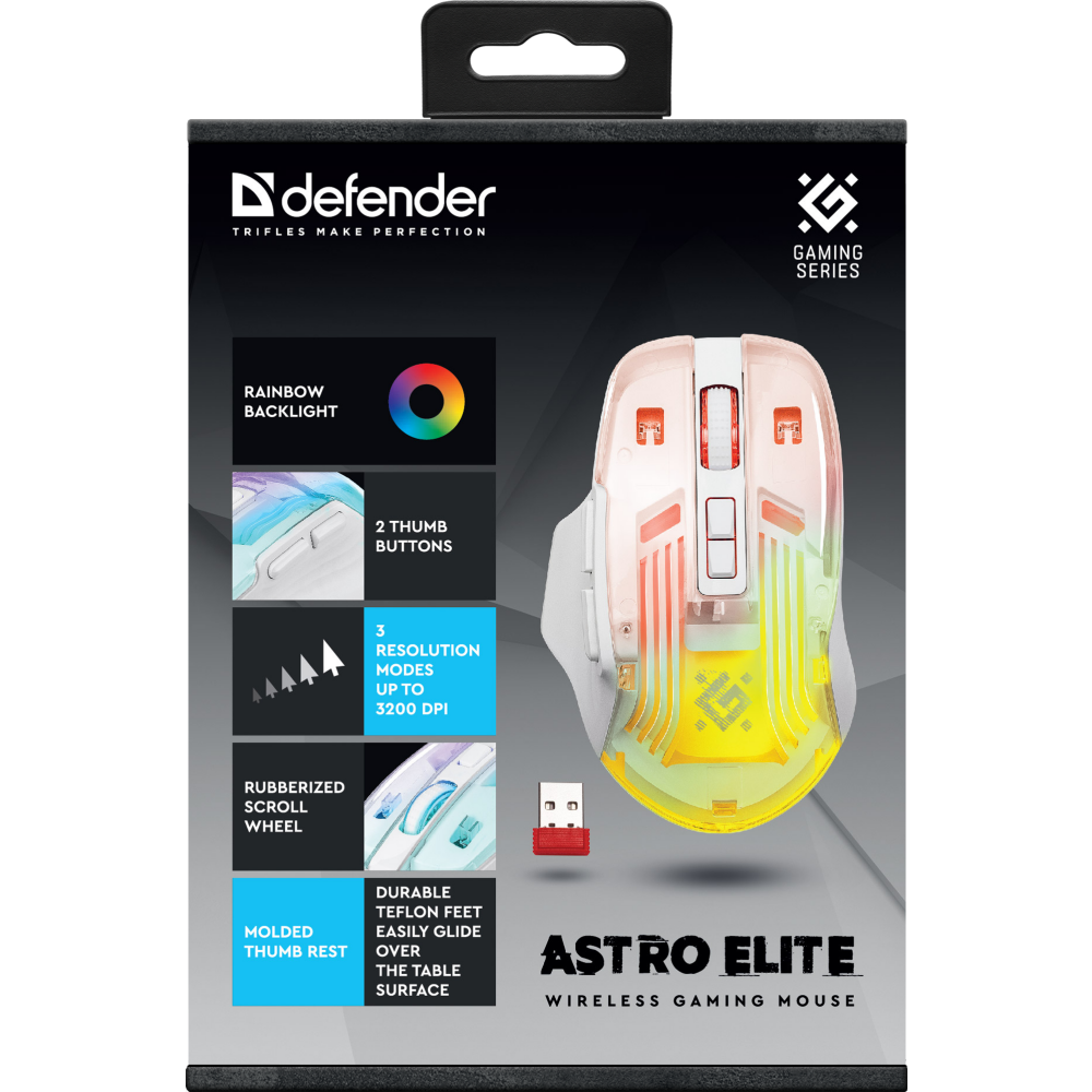 Мышь Defender Astro Elite GM-056 (52056) - фото 5