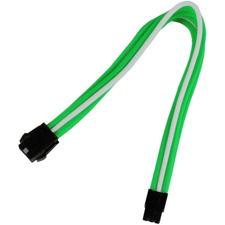 Кабель удлинительный PCI-E 6-pin - PCI-E 6-pin, 0.3м, Nanoxia NX6PV3EGW