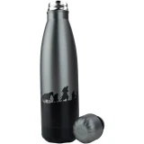 Термобутылка Cinereplicas Властелин колец Братство кольца серебристый (CR4053)