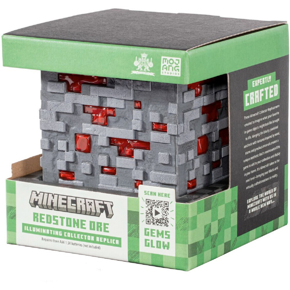 Светодиодная лампа Noble Collection Minecraft Redstone Ore - NN3725 - фото 2
