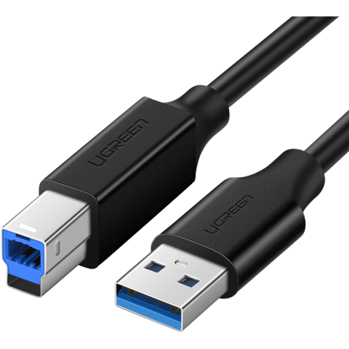 Кабель USB A (M) - USB B (M), 1м, UGREEN US210