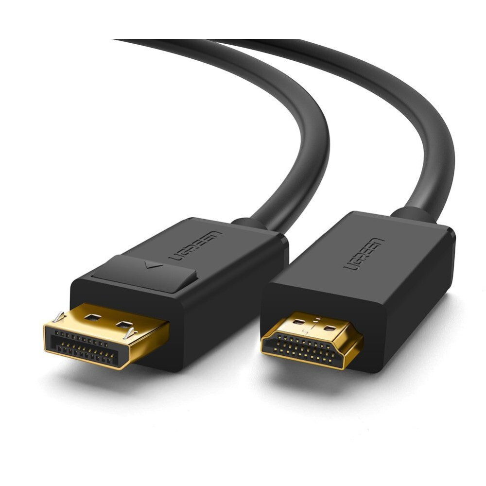 Кабель DisplayPort (M) - HDMI (M), 1м, UGREEN DP101