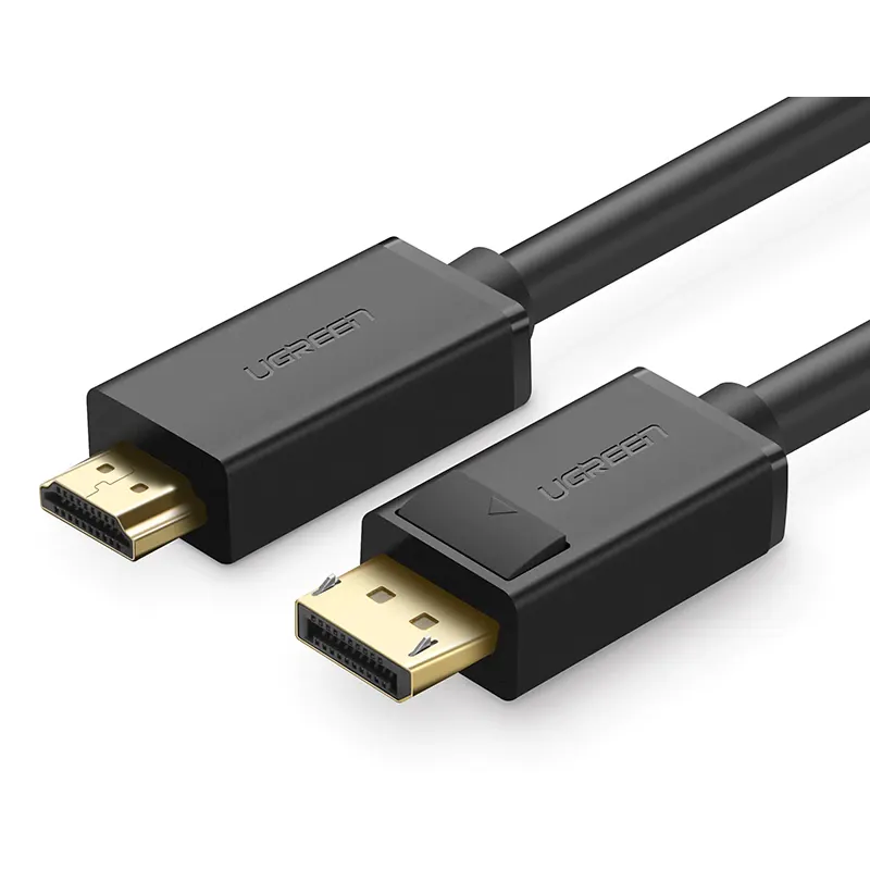 Кабель DisplayPort (M) - HDMI (M), 1м, UGREEN DP101 - 10238 - фото 2