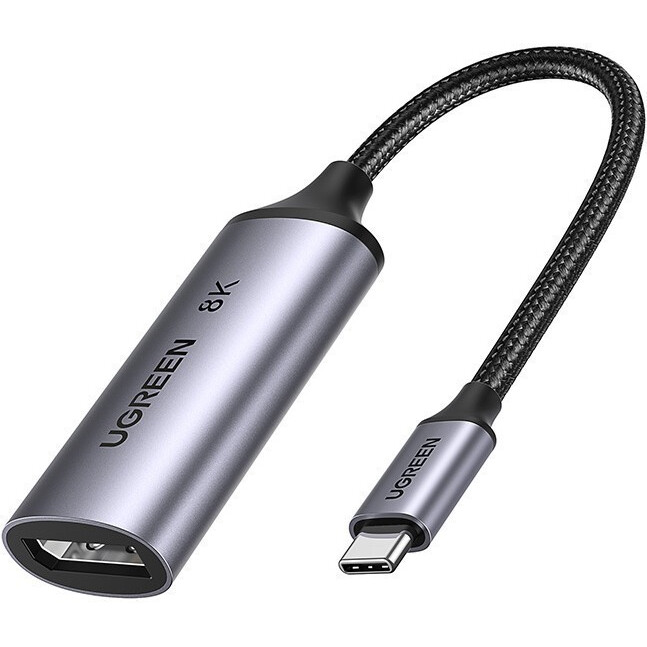 Переходник USB Type-C - DisplayPort, 0.1м, UGREEN CM654