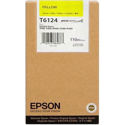 Картридж Epson C13T612400 Yellow