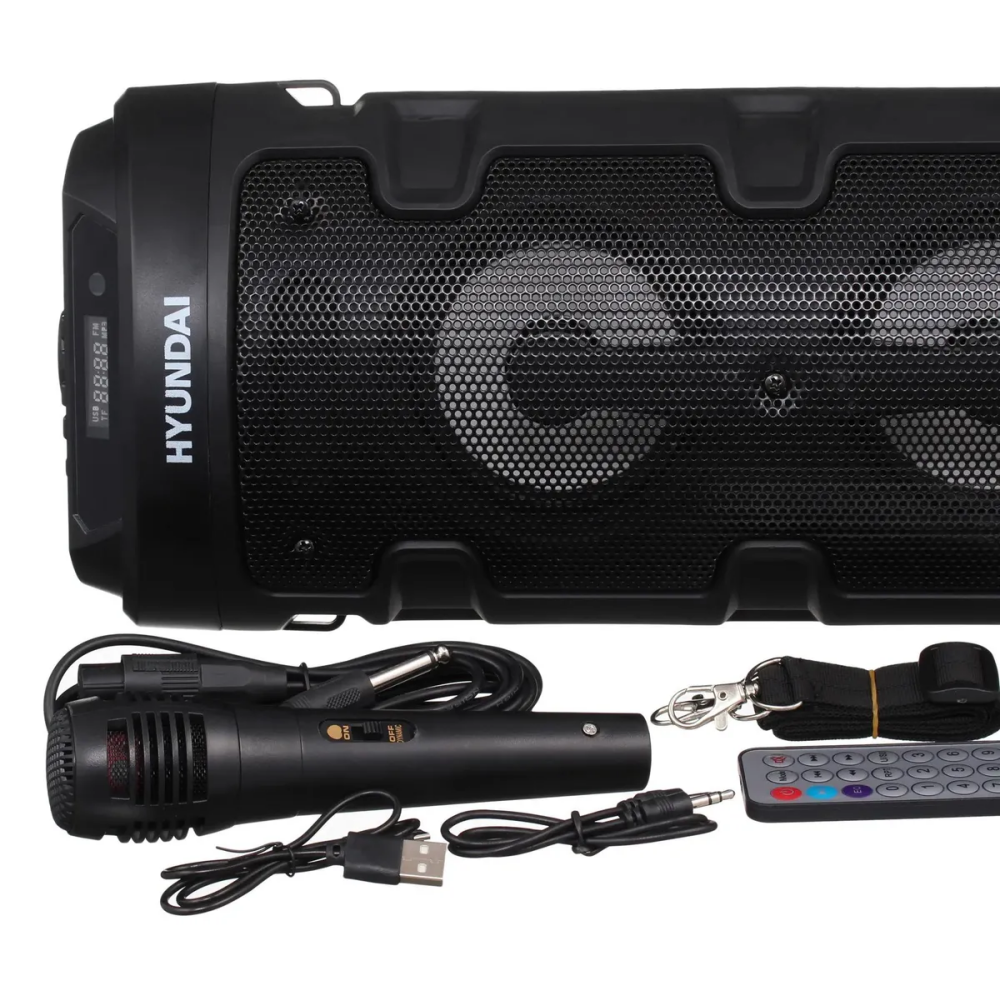 Портативная акустика Hyundai H-MC160 Black - фото 6