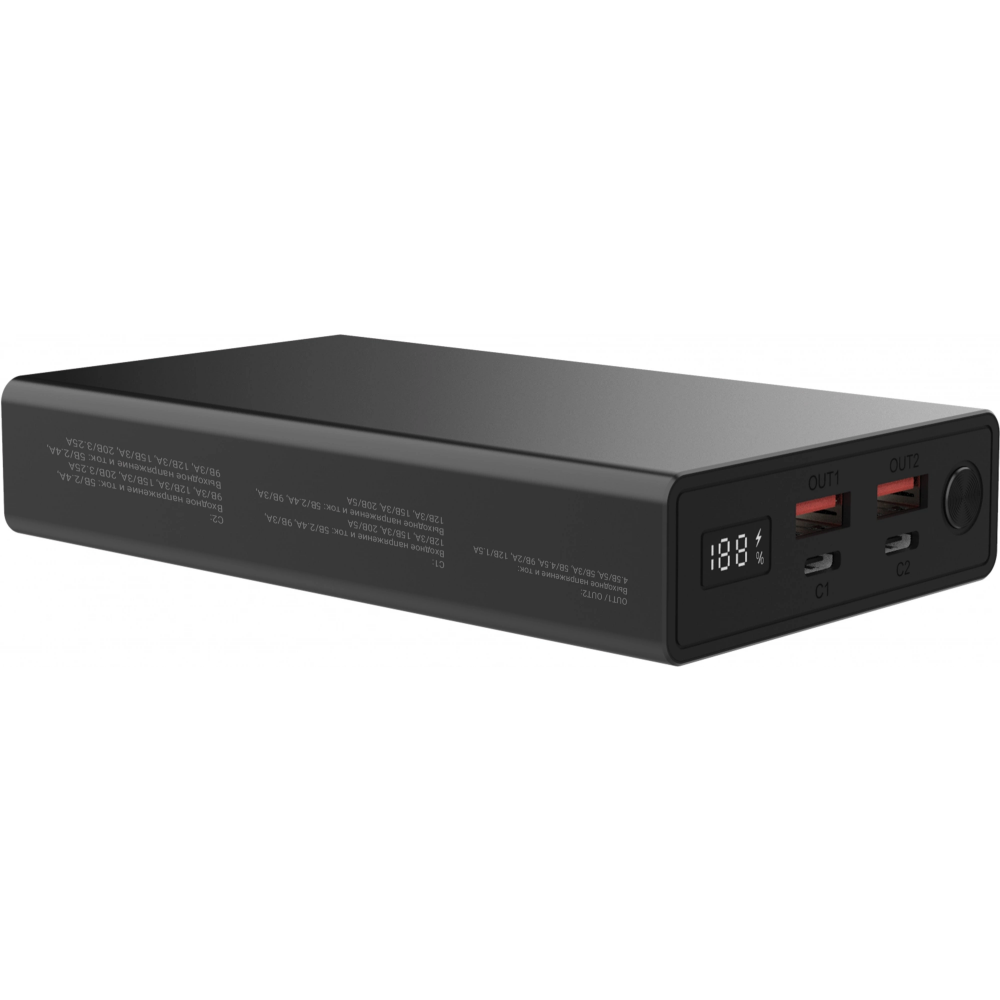 Внешний аккумулятор Digma DGPD20A100ABK - фото 5