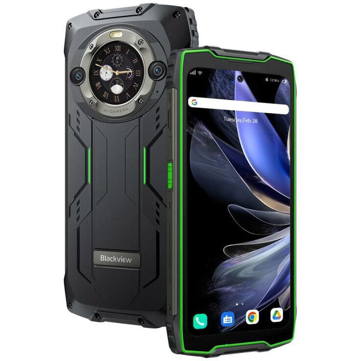 Смартфон Blackview BV9300 Pro 12/256Gb Green - фото 2