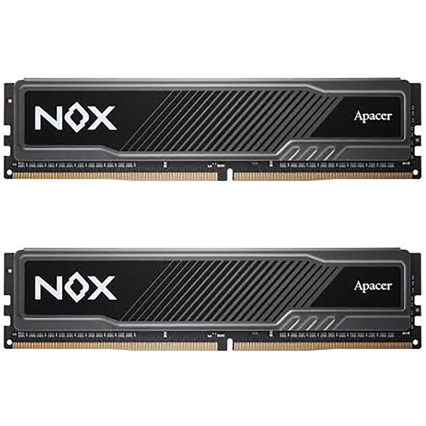 Оперативная память 32Gb DDR4 3200MHz Apacer NOX (2x16 Gb KIT) (AH4U32G32C28YMBAA-2)