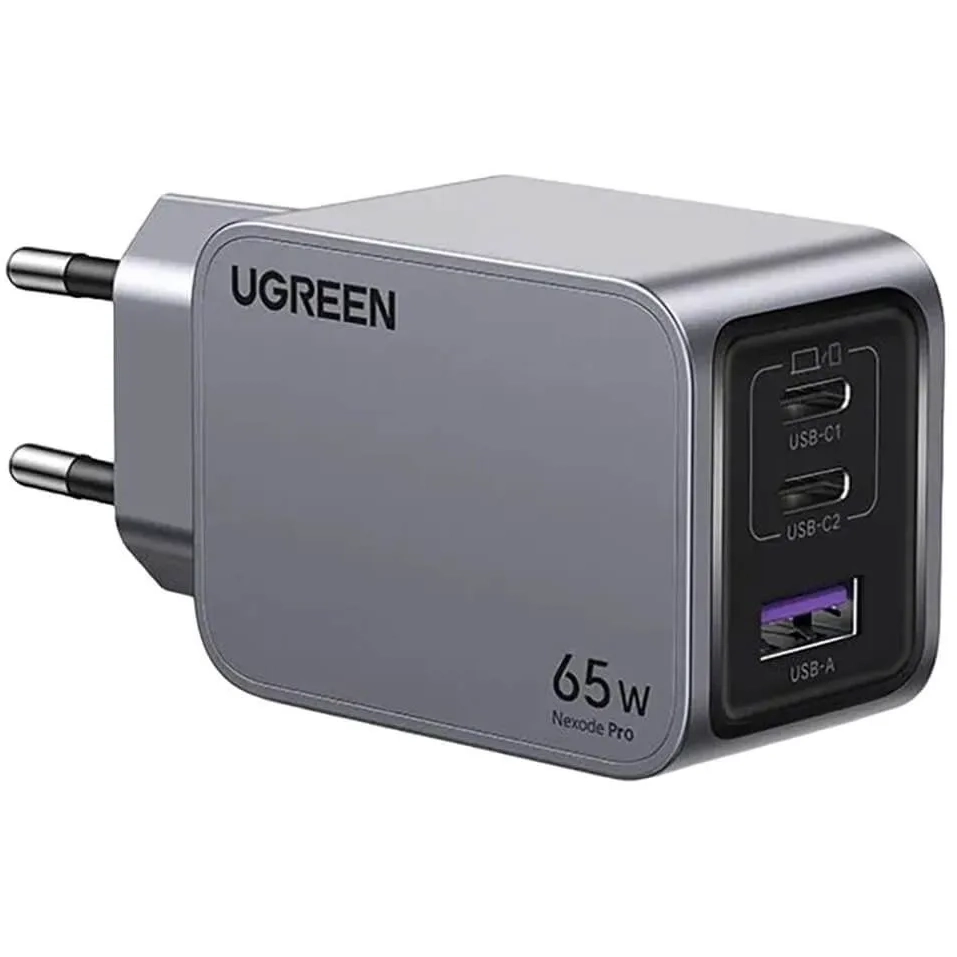 Сетевое зарядное устройство UGREEN X755 Grey - 25871