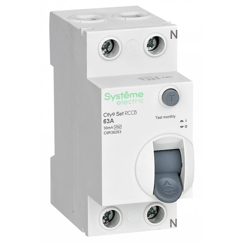 Выключатель дифференциального тока (УЗО) Systeme Electric City9 Set C9R36263