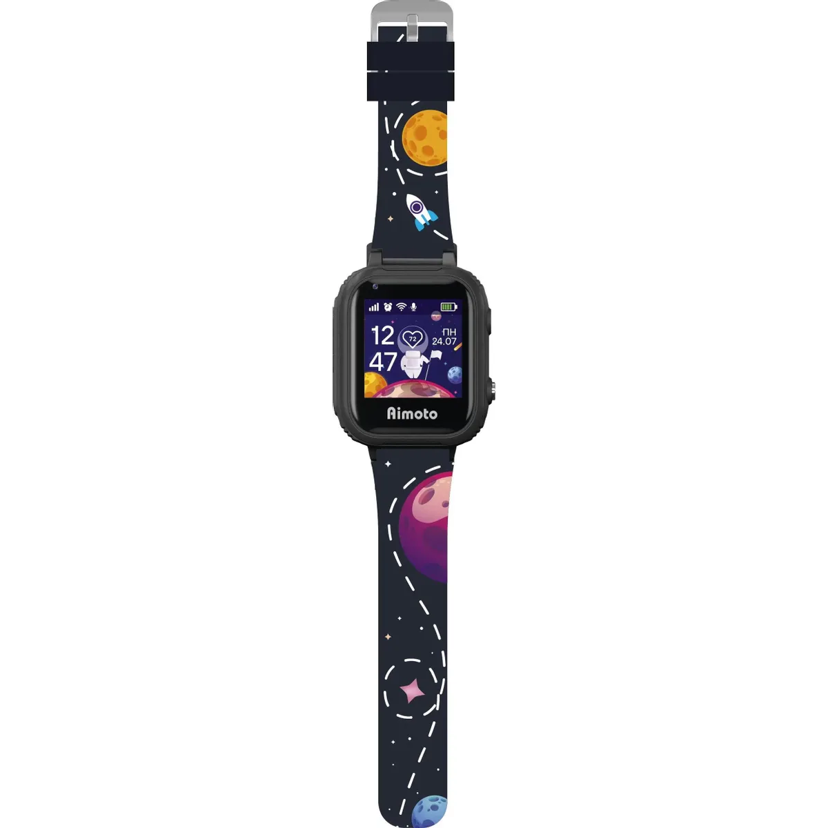 Умные часы Aimoto Pro 4G Black Space - 8100820 - фото 4