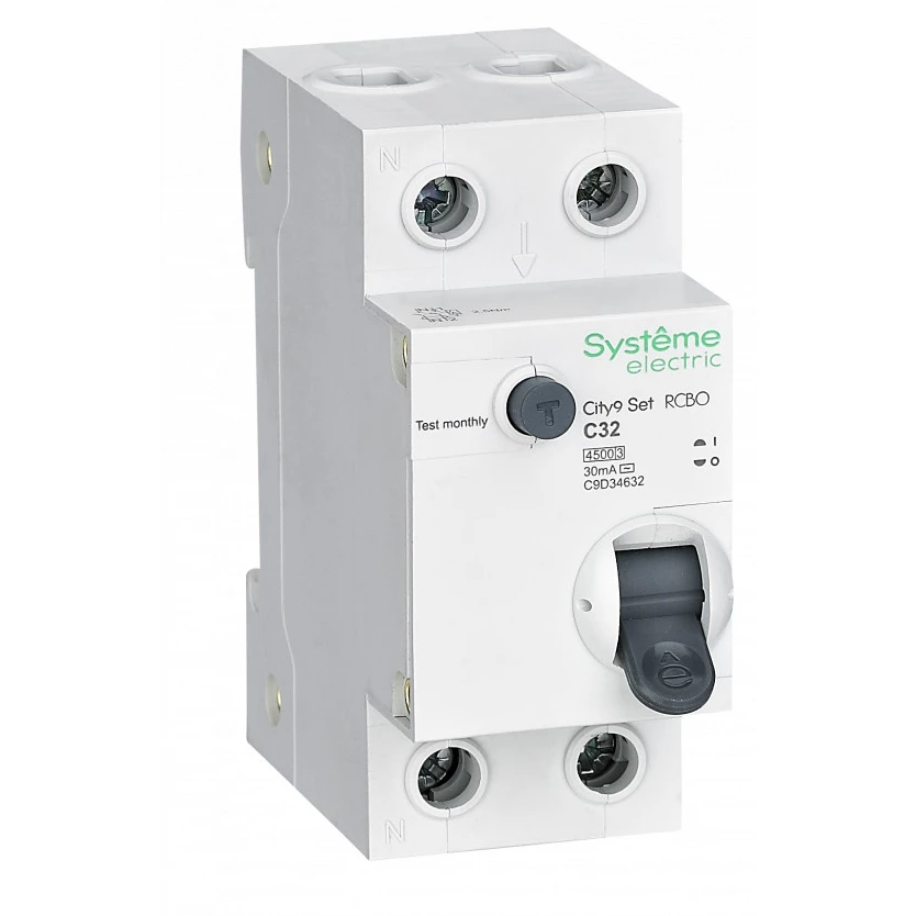 Автоматический выключатель дифференциального тока Systeme Electric City9 Set C9D34632