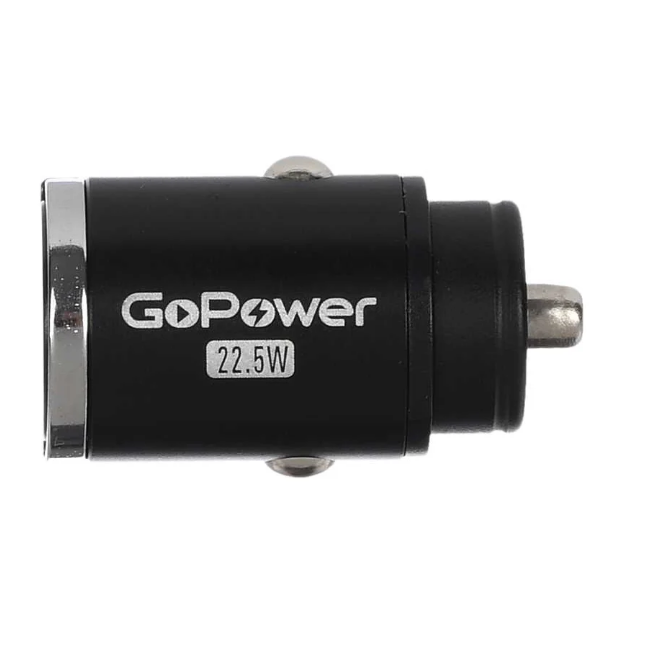 Автомобильное зарядное устройство GoPower GPQC12 Black - 00-00028409 - фото 4