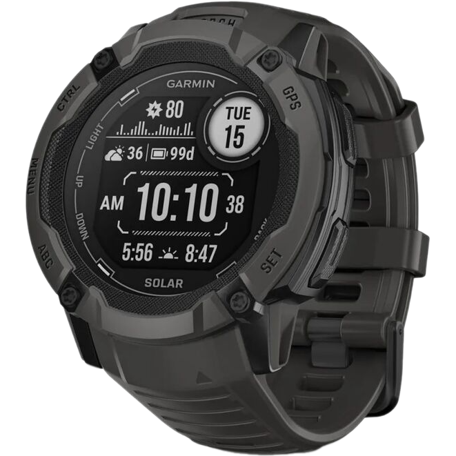 Умные часы Garmin Instinct 2X 50 mm Solar Graphite - 010-02805-00