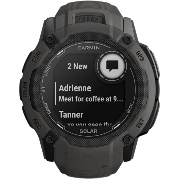 Умные часы Garmin Instinct 2X 50 mm Solar Graphite - 010-02805-00 - фото 7