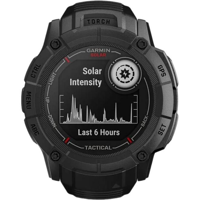 Умные часы Garmin Instinct 2X 50 mm Solar Tactical Edition Black - 010-02805-03 - фото 3