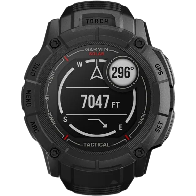 Умные часы Garmin Instinct 2X 50 mm Solar Tactical Edition Black - 010-02805-03 - фото 4