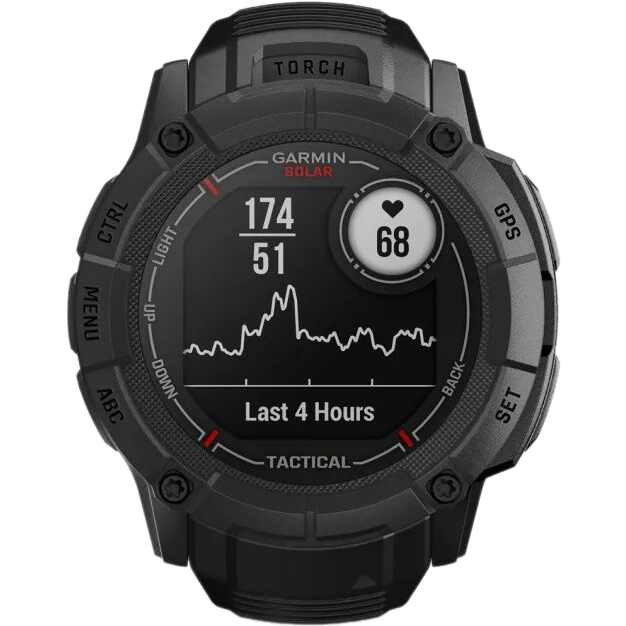 Умные часы Garmin Instinct 2X 50 mm Solar Tactical Edition Black - 010-02805-03 - фото 6