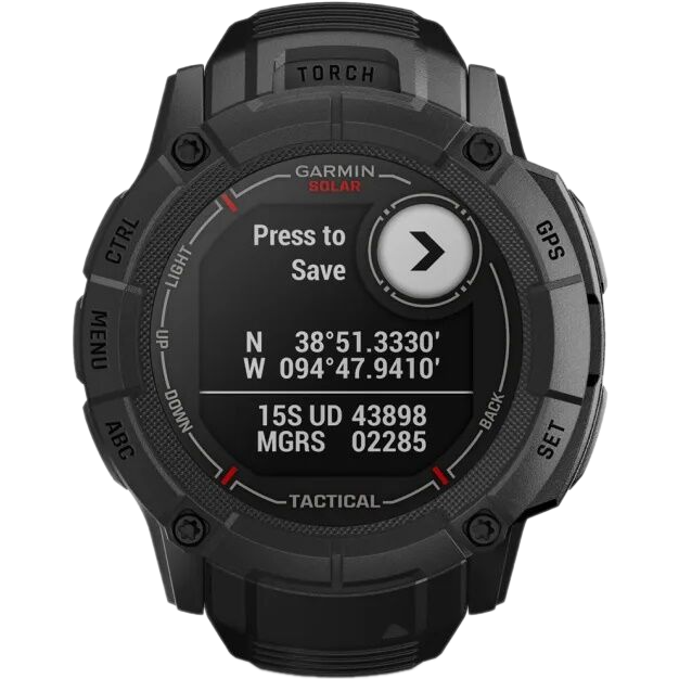 Умные часы Garmin Instinct 2X 50 mm Solar Tactical Edition Black - 010-02805-03 - фото 8