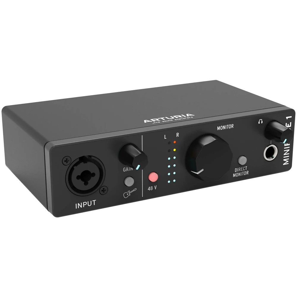 Звуковая карта Arturia MiniFuse 1 Black - 800101 - фото 2