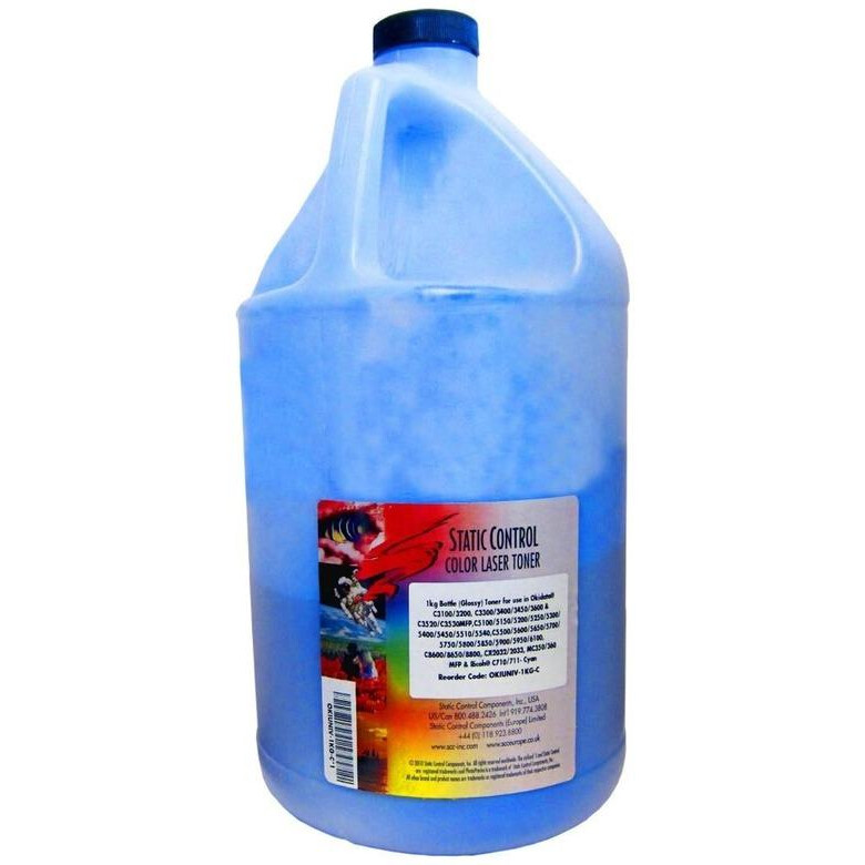 Тонер Static Control OKIUNIV3-1KG-C