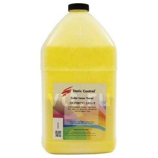 Тонер Static Control OKIUNIV3-1KG-Y