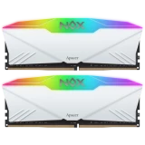 Оперативная память 32Gb DDR4 3200MHz Apacer NOX RGB White (AH4U32G32C28YNWAA-2) (2x16Gb KIT)