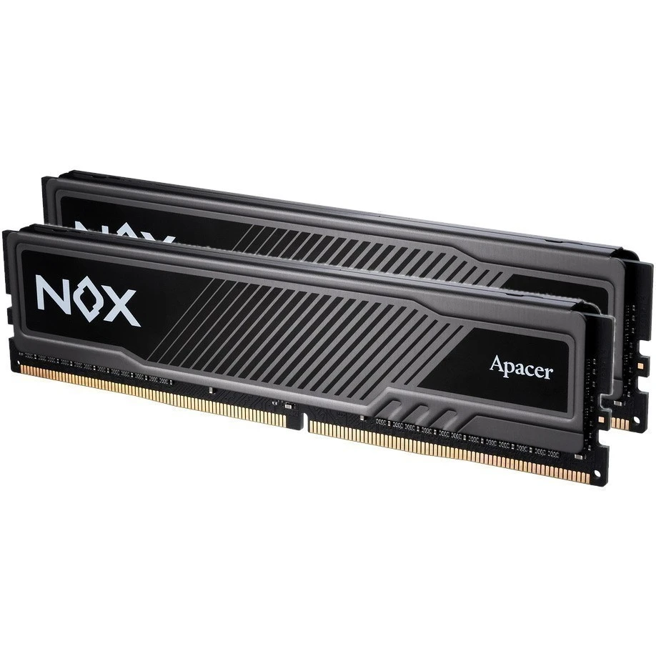 Оперативная память 32Gb DDR4 3600MHz Apacer NOX (AH4U32G36C25YMBAA-2) (2x16Gb KIT) - фото 2