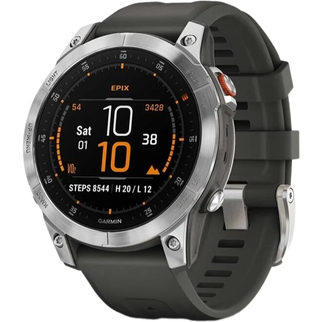 Умные часы Garmin Epix Pro (Gen 2) 47 mm Slate Steel - 010-02582-01