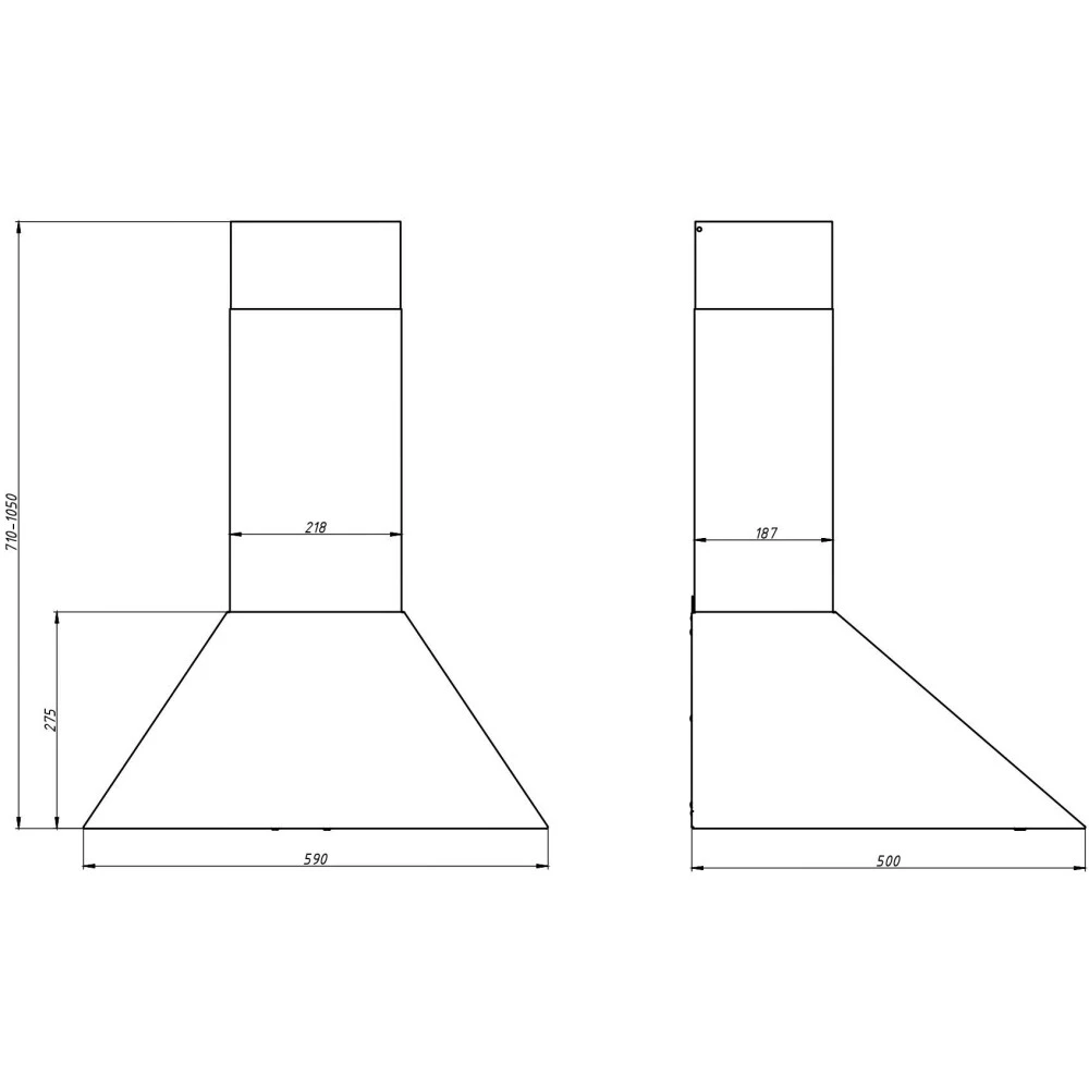 Вытяжка Elikor 60П-650-П3Л White Storm - 841560 - фото 2