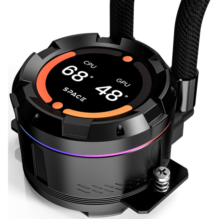 Система жидкостного охлаждения ID-COOLING SL360 PRO SE - фото 7