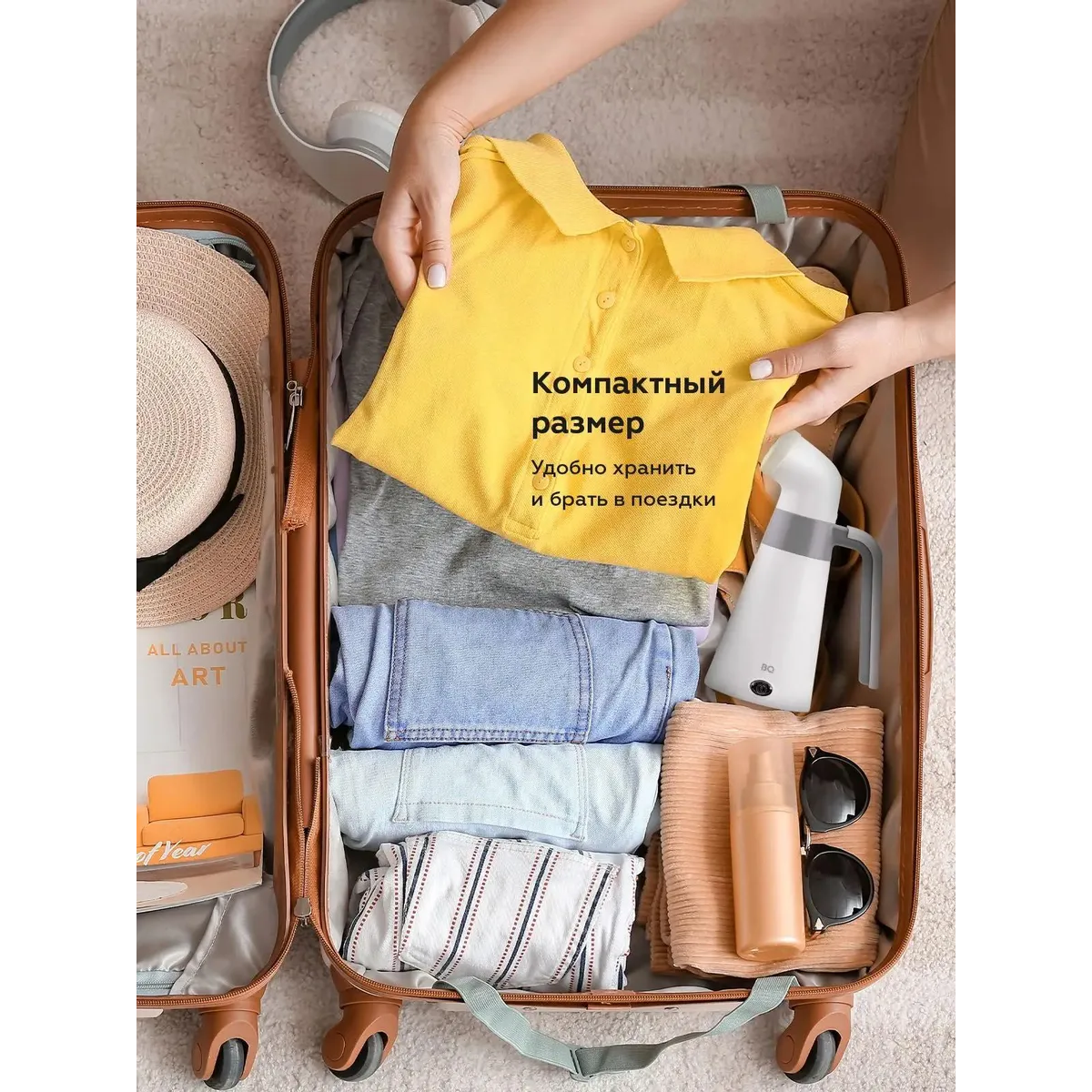 Отпариватель BQ SG1000H White/Grey - фото 9