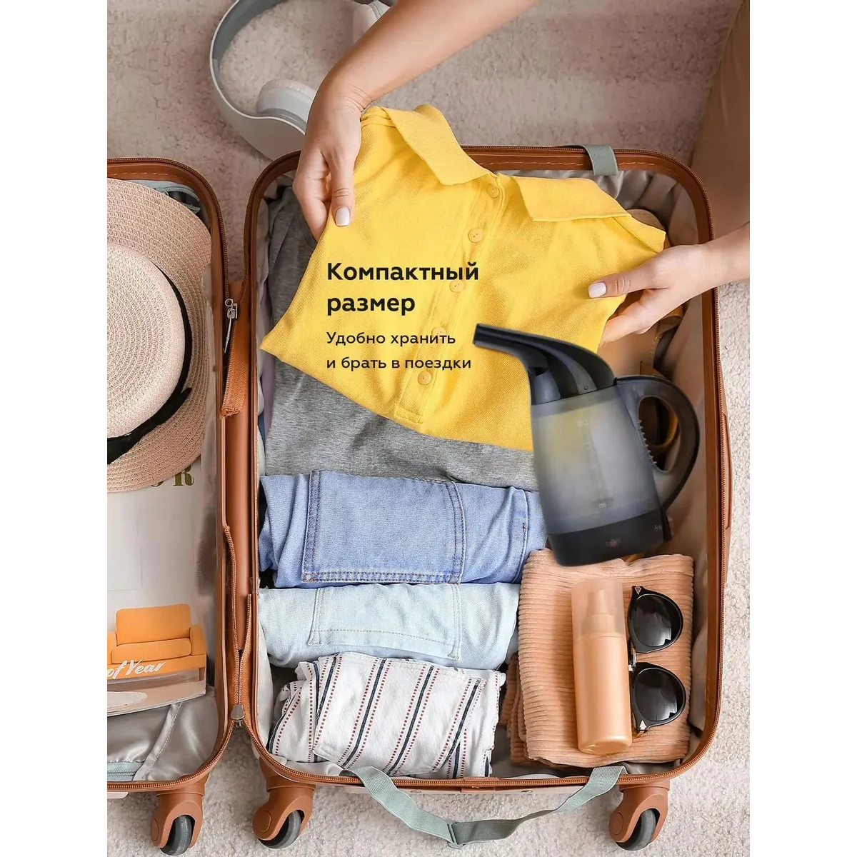 Отпариватель BQ SG1002H Black - фото 8