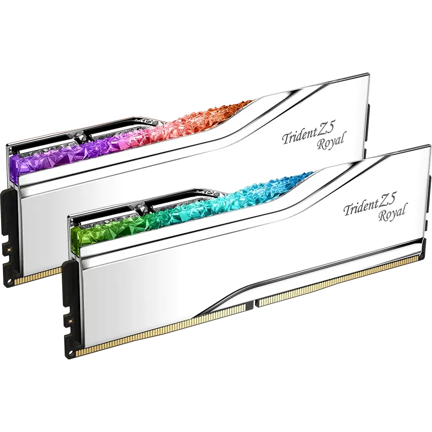 Оперативная память 32Gb DDR5 7600MHz G.Skill Trident Z5 Royal RGB (F5-7600J3646G16GX2-TR5S) (2x16Gb KIT) - фото 3