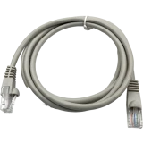 Патч-корд Buro UTP-5E-1M-G-LSZH, 1м