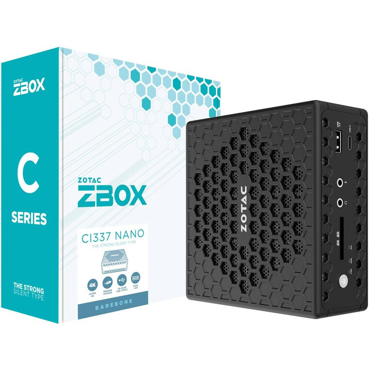 Платформа Zotac ZBOX CI337 nano - ZBOX-CI337NANO-BE - фото 7