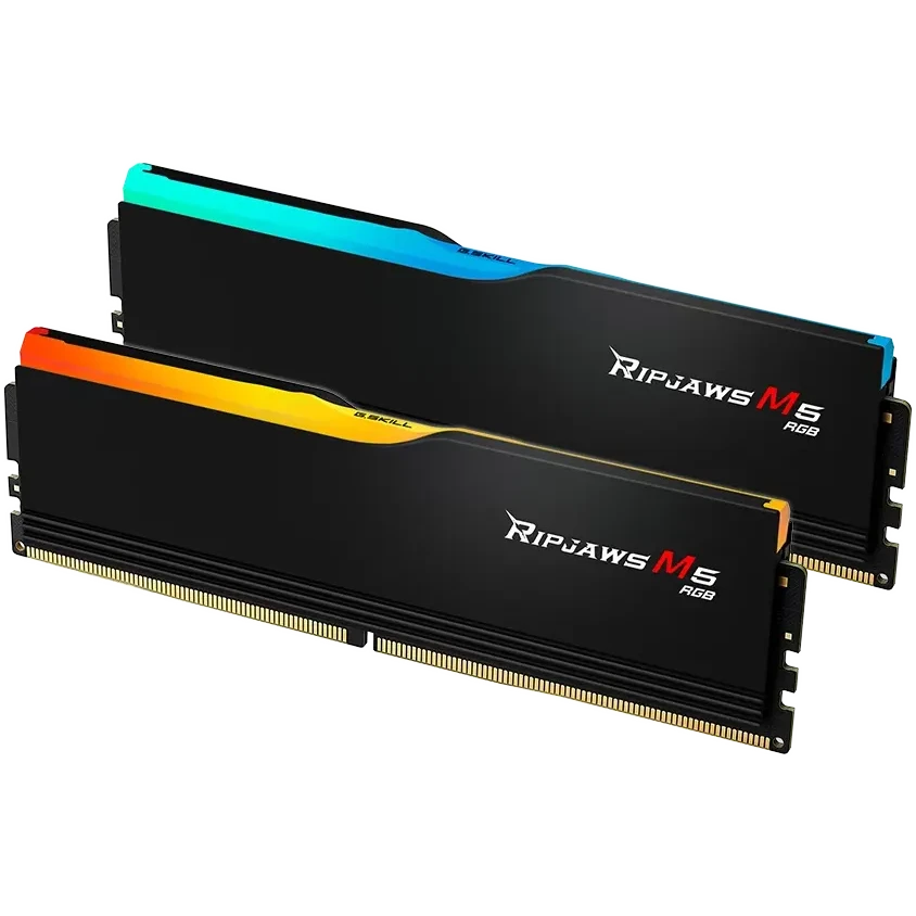 Оперативная память 64Gb DDR5 6000MHz G.Skill Ripjaws M5 RGB (F5-6000J3238G32GX2-RM5RK) (2x32Gb KIT) - фото 2