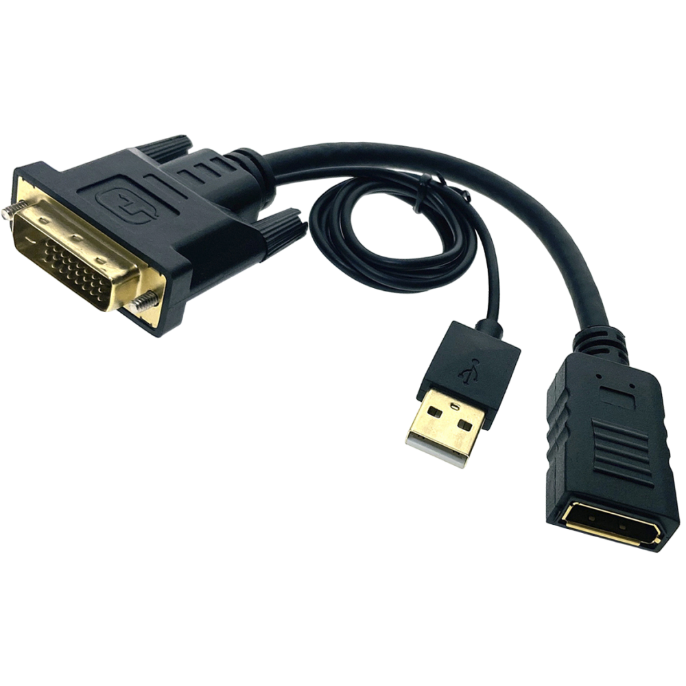 Переходник DisplayPort (F) – DVI (M), Espada EDvDp