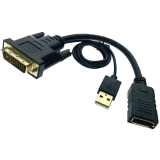Переходник DisplayPort (F) – DVI (M), Espada EDvDp (45550)