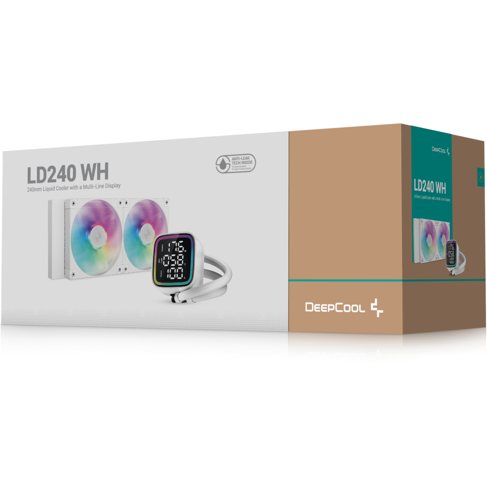 Система жидкостного охлаждения DeepCool LD240 WH - R-LD240-WHDMMN-G-1 - фото 6