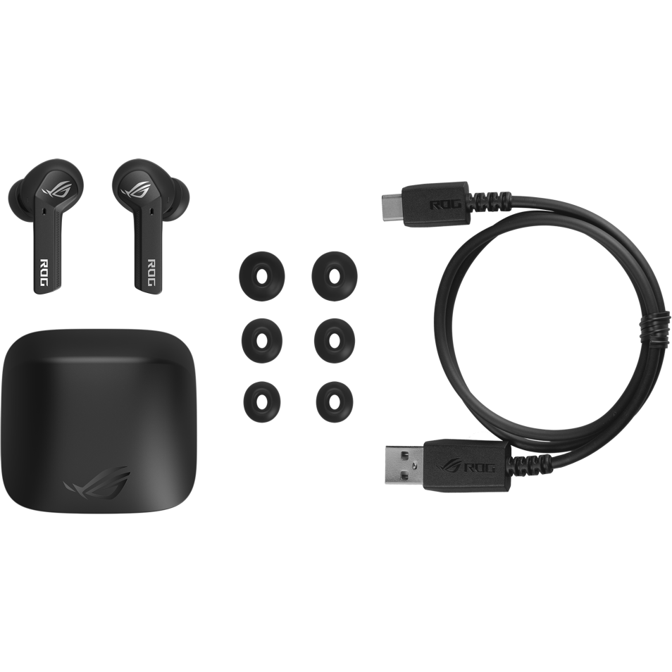 Гарнитура ASUS ROG Cetra True Wireless SpeedNova Black - 90YH03Y0-BTUA00 - фото 5