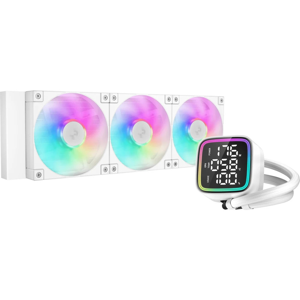 Система жидкостного охлаждения DeepCool LD360 WH - R-LD360-WHDMMN-G-1