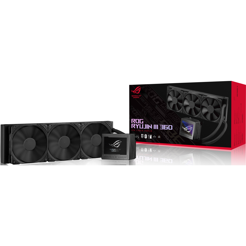 Система жидкостного охлаждения ASUS ROG RYUJIN III 360 - 90RC00L0-M0UAY0 - фото 7